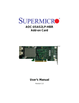 Supermicro AOC-SAS2LP-H8IR User manual