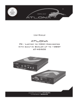 Atlona AT-HD500 User manual