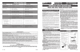 Lasko 1128 User manual