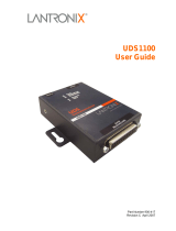 Lantronix UDS1100 User guide