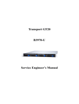 Tyan Transport GT20 User manual