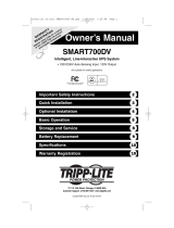 Tripp Lite SMART700DV User manual