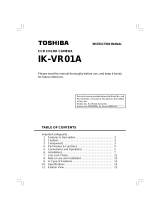 Toshiba IK-VR01A User manual