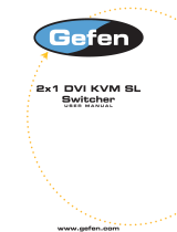 Gefen EXT-DVIKVM-241SL User manual