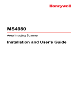 Honeywell Vuquest 4980 User guide