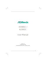 ASROCK A330GC User manual