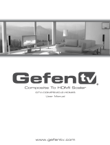 Gefen GTV-COMPSVID-2-HDMIS User manual