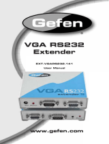 Gefen EXT-VGARS232-141 User manual