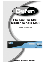 Gefen HD-SDI to DVI Single Link Scaler Box User manual