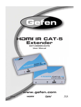 Gefen EXT-HDMIIR-CAT5 User manual