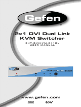 Gefen EXT-DVIKVM-241DL User manual