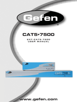 Gefen EXT-CAT5-7500 User manual
