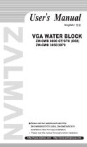 ZALMAN ZM-GWB8800GT/GTS (G92) Installation guide