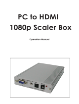 AITech VGA to HDMI Scaler Specification