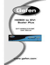 Gefen EXT-HDSDI-2-DVISP User manual