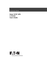 Eaton 9170+ User manual