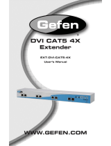 Gefen EXT-DVI-CAT5-4X User manual