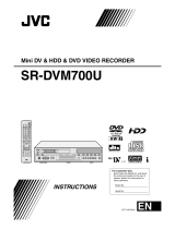 JVC DVM700US - DVDr / HDDr User manual