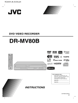 JVC DR-MV80B User manual