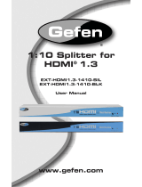 Gefen EXT-HDMI1.3-1410-SIL User manual