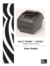 Zebra GX430t User guide