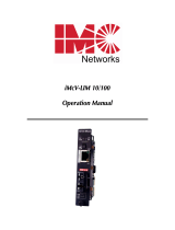 IMC NetworksiMcV-LIM, 10/100-SM1310/PLUS-ST