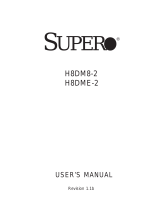 Supermicro H8DME-2-O User manual