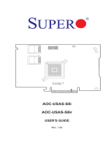 Supermicro AOC-USAS-S8ir User manual