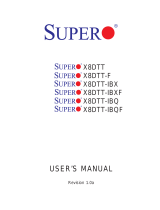 Supermicro MBD-X8DTT-B User manual