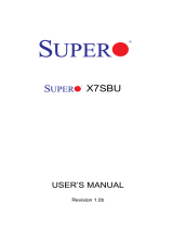 Supermicro X7SBU User manual