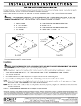 Chief SLB6500 Installation guide