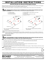 Chief SLB185 Installation guide