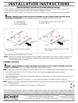 Chief SLB042 Installation guide