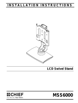 Chief Manufacturing MSS6000 User manual