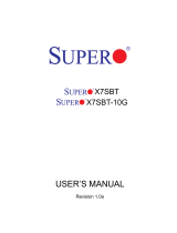 Supermicro MBD-X7SBT-B User manual