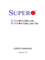 Supermicro SUPERO X7SBi-LN4 User manual