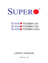 Supermicro MBD-PDSBM-LN1-B User manual