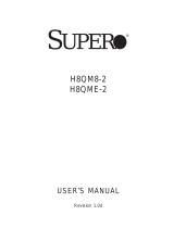 SUPER MICRO Computer H8QM8-2 User manual