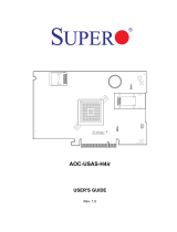 Supermicro AOC-USAS-H4IR User guide