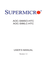 Supermicro AOC-SIMLC-HTC User manual