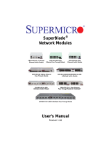 Supermicro AOC-XEH-IN2 User manual