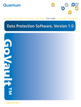 Quantum DATA PROTECTION SOFTWARE 1.0 Owner's manual