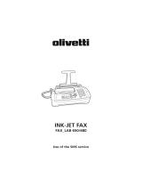 Olivetti FAX_LAB 650 User manual