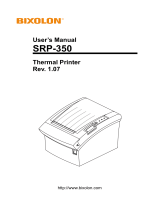 BIXOLON SRP-350PG/USC User manual