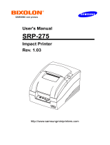 Samsung SRP-275A User manual