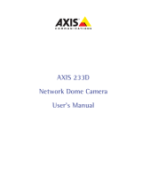 Axis Communications 233D User manual