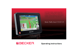 Becker Traffic Assist Z213 Operating instructions