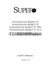 Supermicro 6016GT-TF User manual