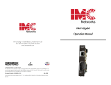 IMC Networks iMcV-Gigabit, TX/LX-CWDM-SM1270-SC User manual