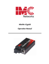 IMC Networks MiniMc-Gigabit User manual